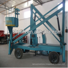 High quality !! man drive battery articulated boom lift